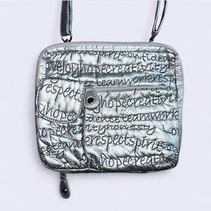 Stylish Silver Quilted Women's Bag